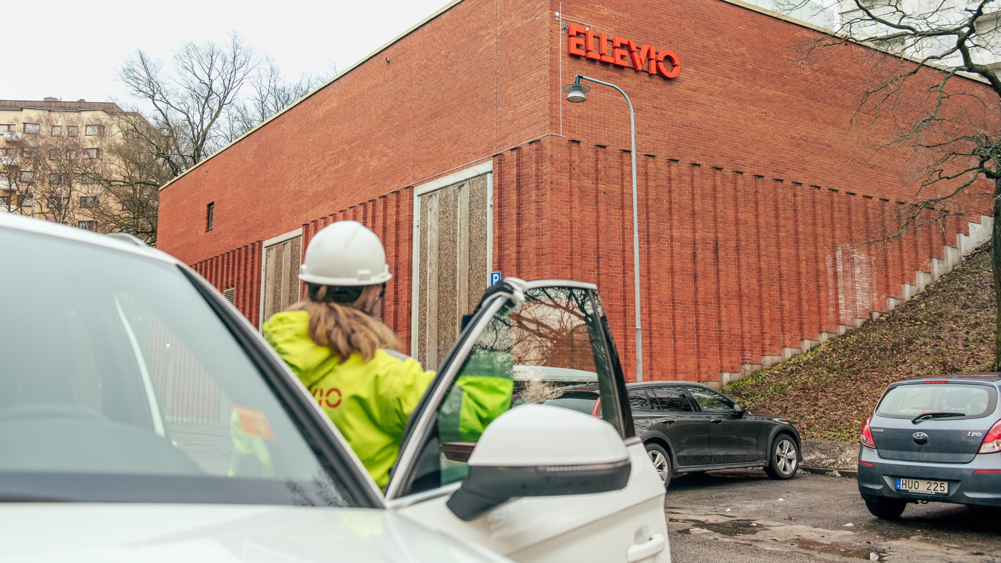 F&ouml;rdelningsstation, G&auml;rdet.